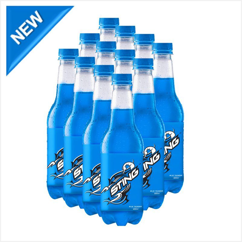 Sting Blue Thunder 500ml Pack of 12 Main image