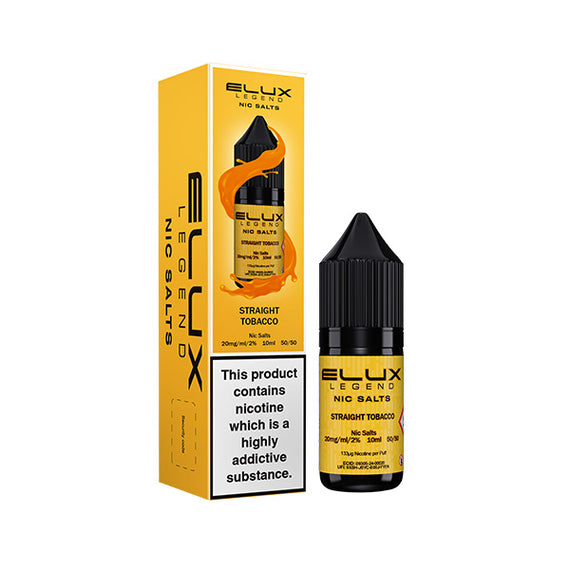 ELUX LEGEND SALTS STRAIGHT TOBACCO (10) Main image