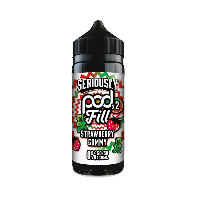 DOOZY SERIOUSLY POD FILL 100ML STRAWBERRY GUMMY Main image