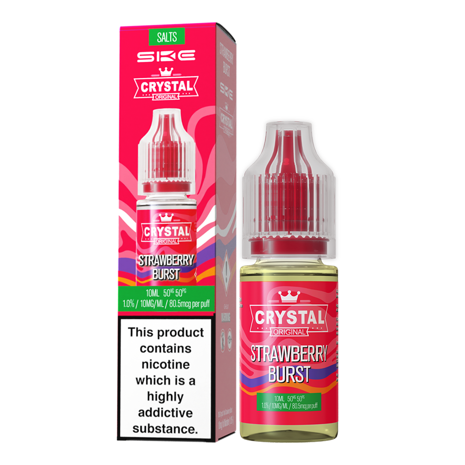 SKE CRYSTAL ORIGINAL SALTS 10ML STRAWBERRY BURST (10) Main image