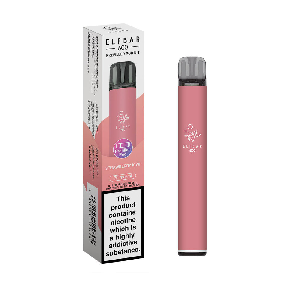 ELFBAR 600 2025 KIT STRAWBERRY KIWI (10) Main image