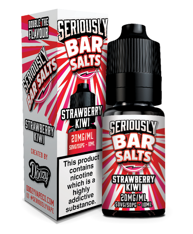 SERIOUSLY BAR SALTS 10ML STRAWBERRY KIWI (10) Main image