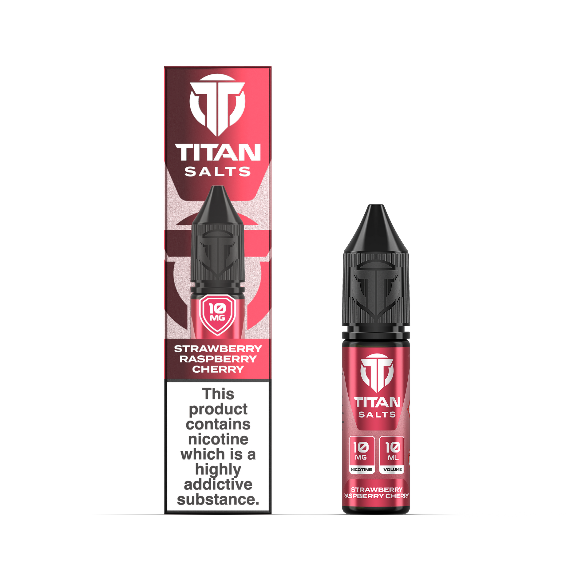 TITAN SALTS 10ML STRAWBERRY RASPBERRY CHERRY (10) Main image