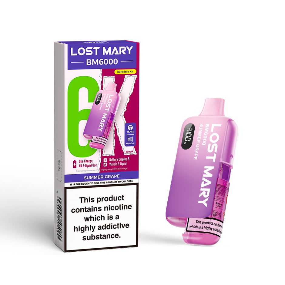 LOST MARY BM6000 KIT SUMMER GRAPE (5) Main image