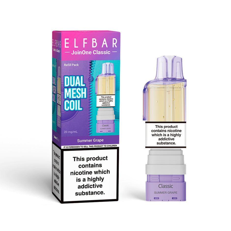 ELFBAR JOINONE REFILL SUMMER GRAPE (5) Main image