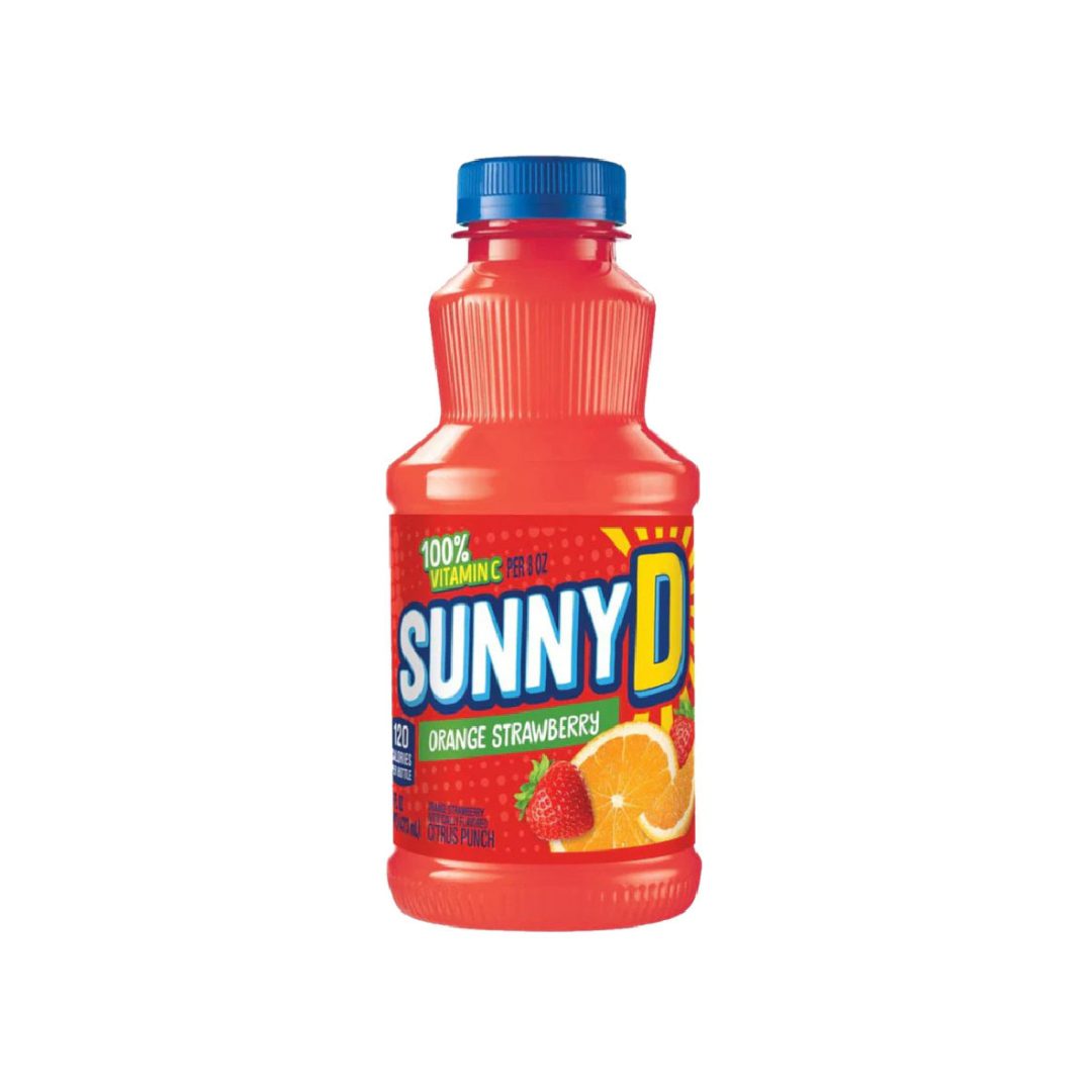 Sunny D Orange Strawberry 473ml 12 Pack Main image
