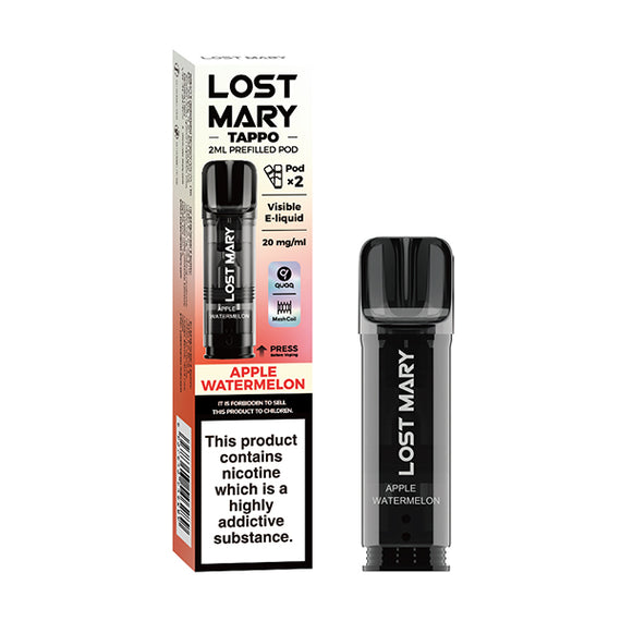LOST MARY TAPPO PREFILLED POD APPLE WATERMELON (10) Main image