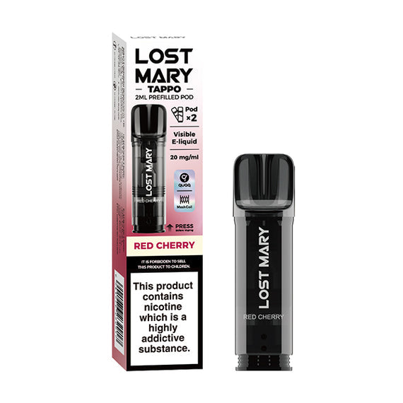 LOST MARY TAPPO PREFILLED POD RED CHERRY (10) Main image