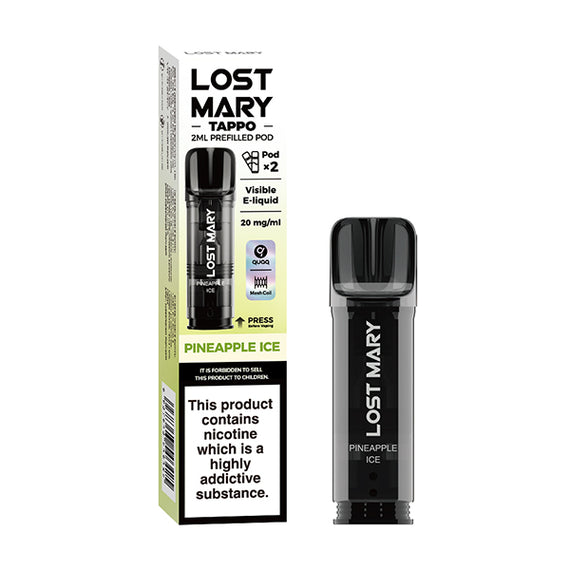 LOST MARY TAPPO PREFILLED POD PINEAPPLE ICE (10) Main image