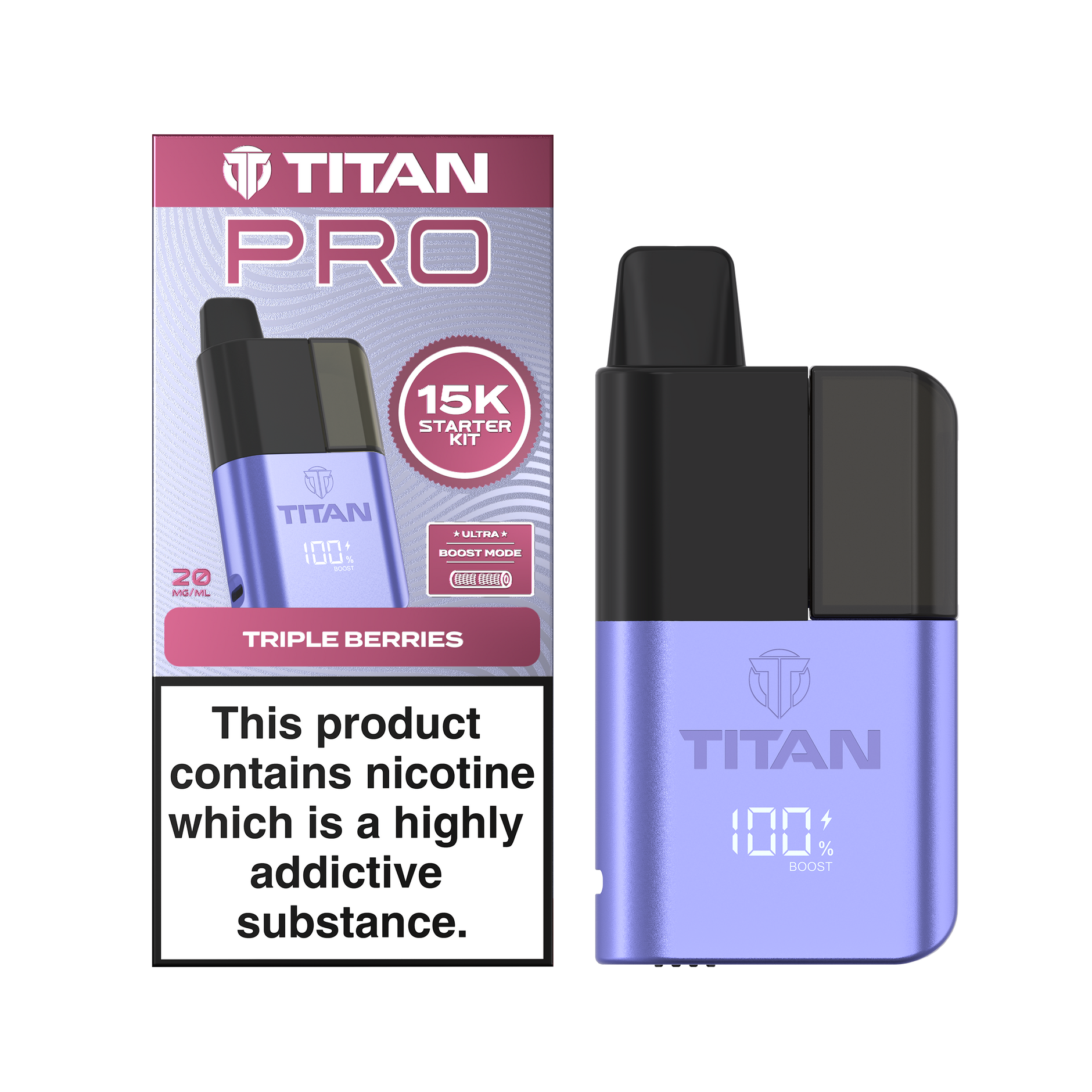 TITAN PRO KIT TRIPLE BERRIES (5) Main image