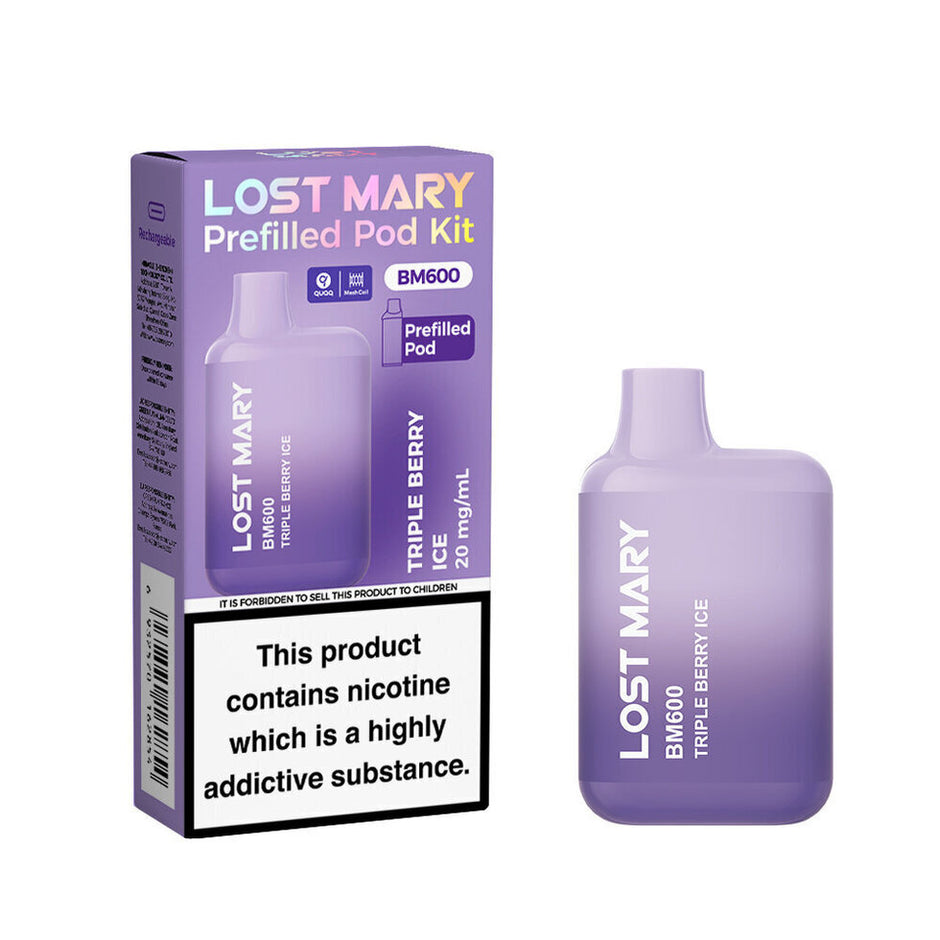 LOST MARY BM600 2025 TRIPLE BERRY (10) Main image