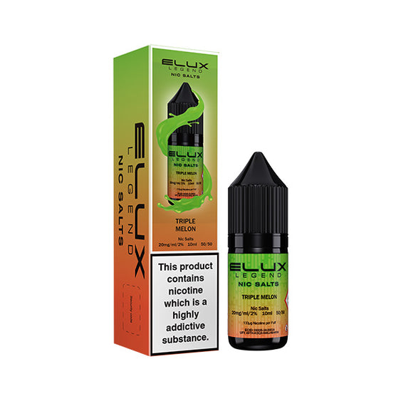 ELUX LEGEND SALTS TRIPLE MELON (10) Main image
