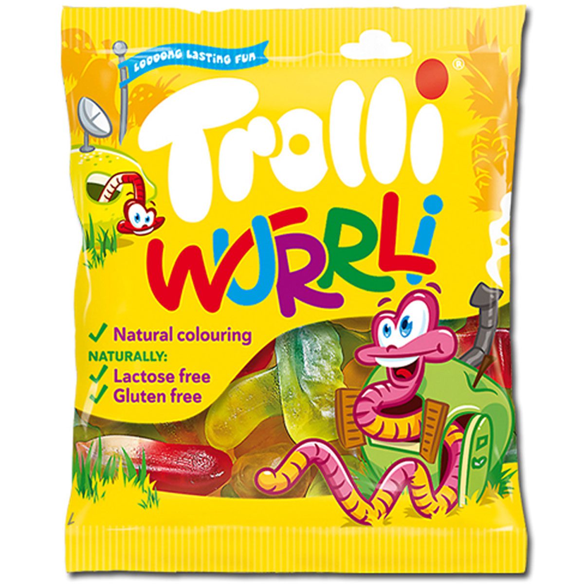 Trolli Wurrli Worms 100g Main image