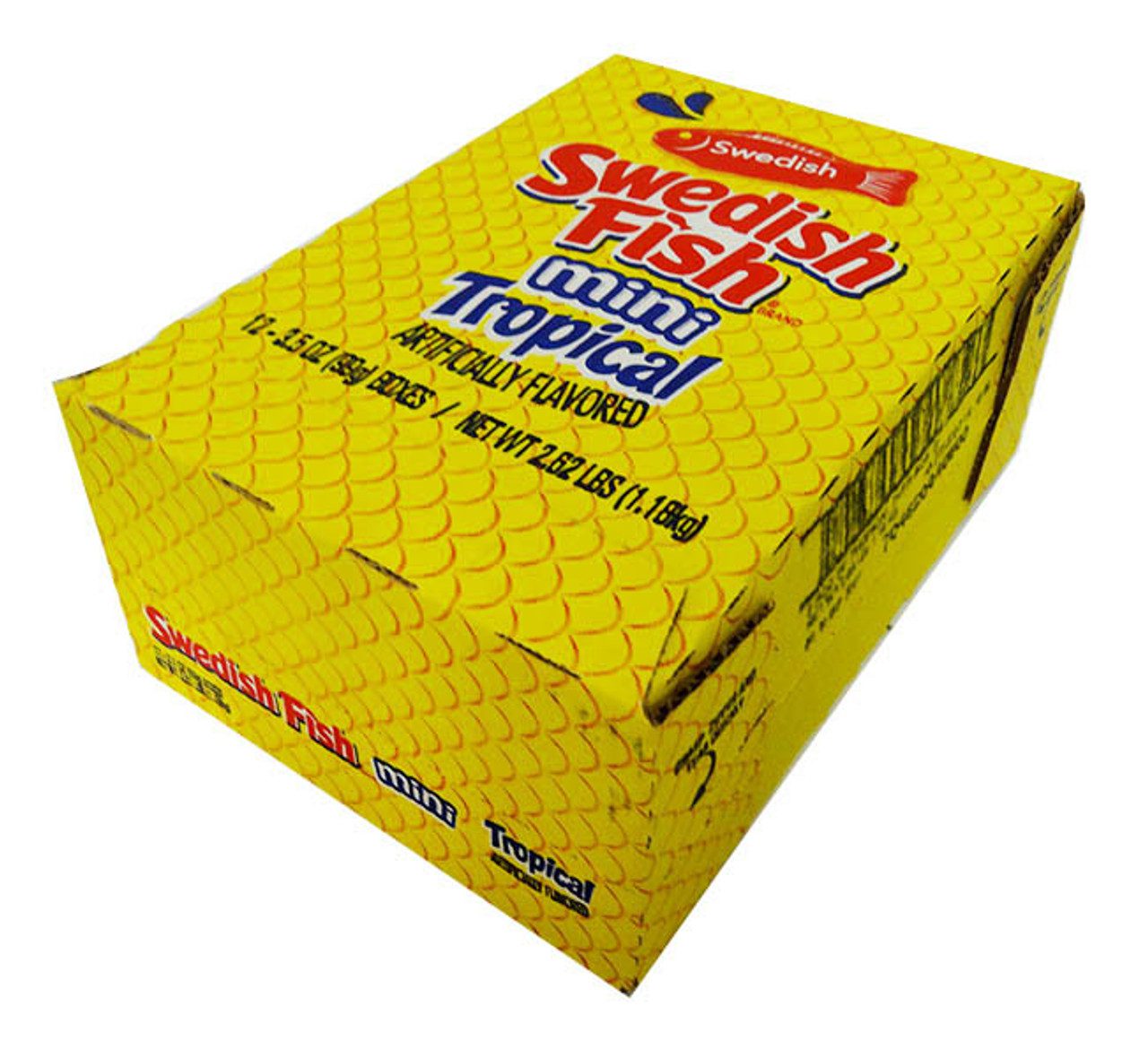 Swedish Fish Mini Tropical Theater Box 99g (3.5oz) 12 Pack