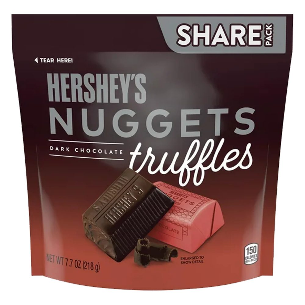 Hershey's Nuggets Truffles Dark Chocolate 218g