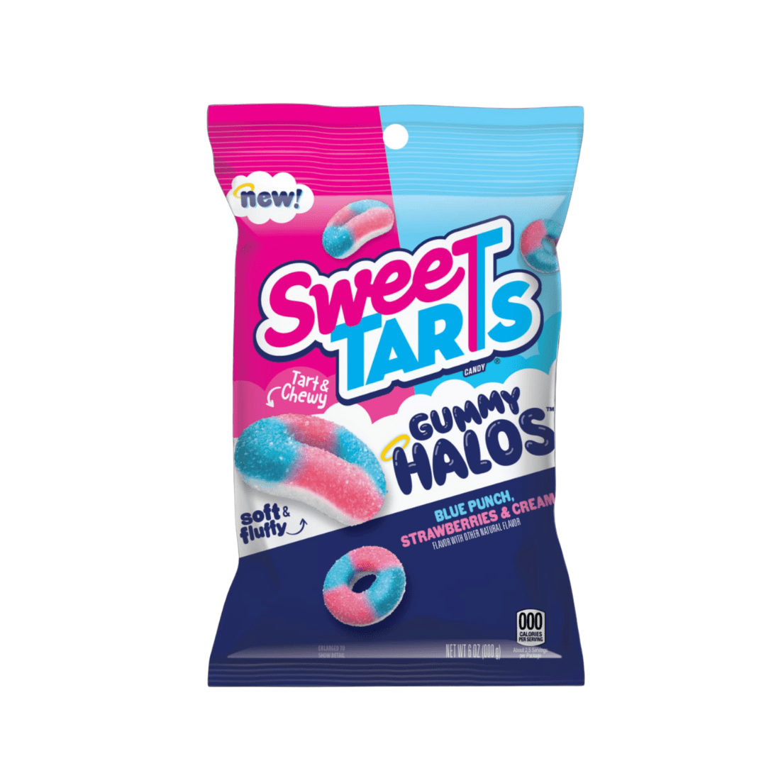 Sweetarts Gummy Halos Peg Bag 170g