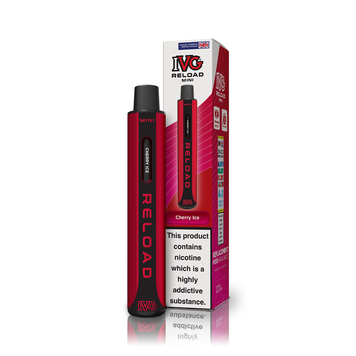 IVG RELOAD MINI KIT CHERRY ICE (10) Main image