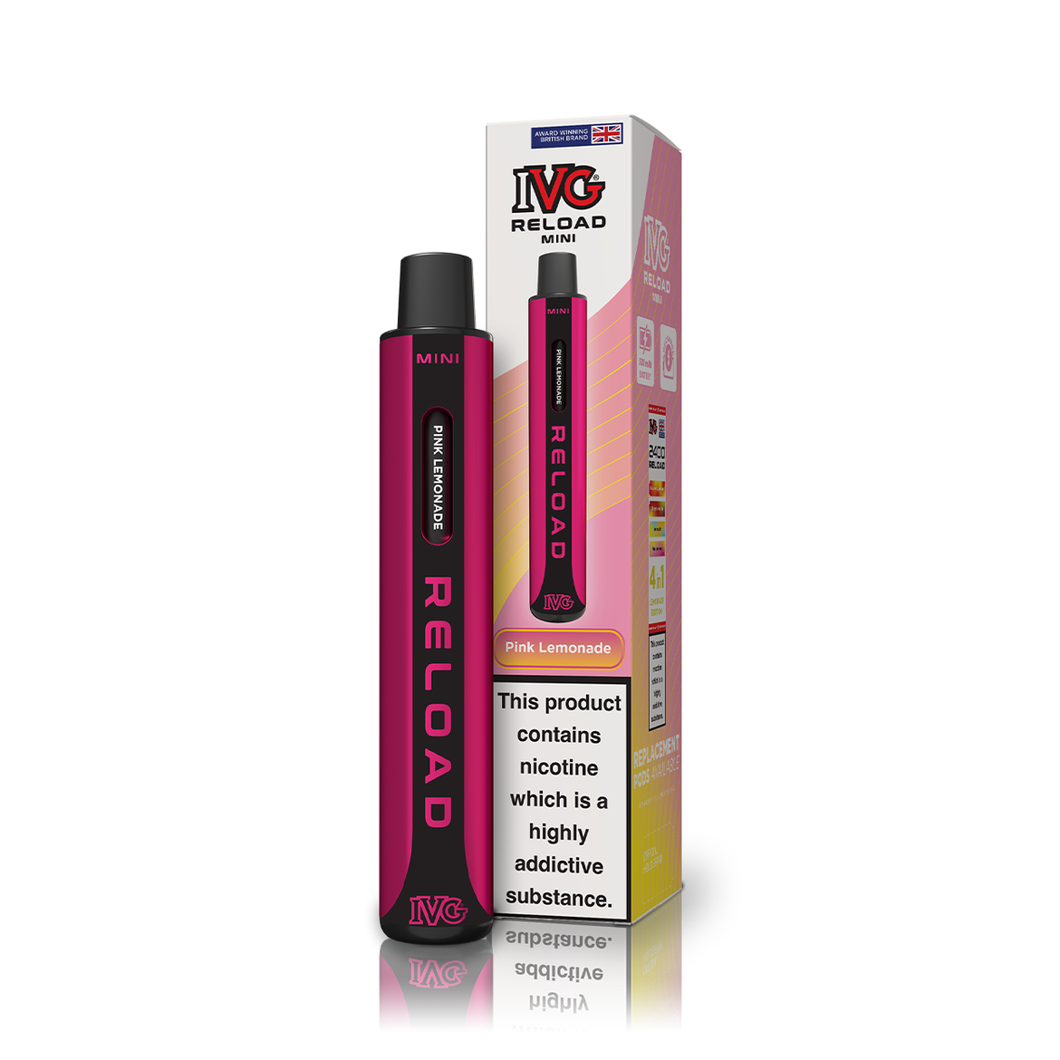 IVG RELOAD MINI KIT PINK LEMONADE (10) Main image