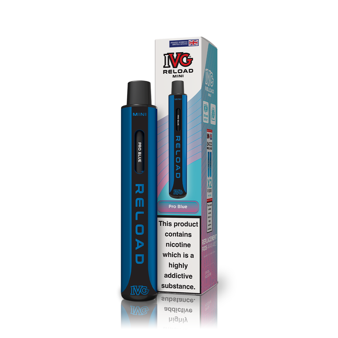IVG RELOAD MINI KIT PRO BLUE (10) Main image