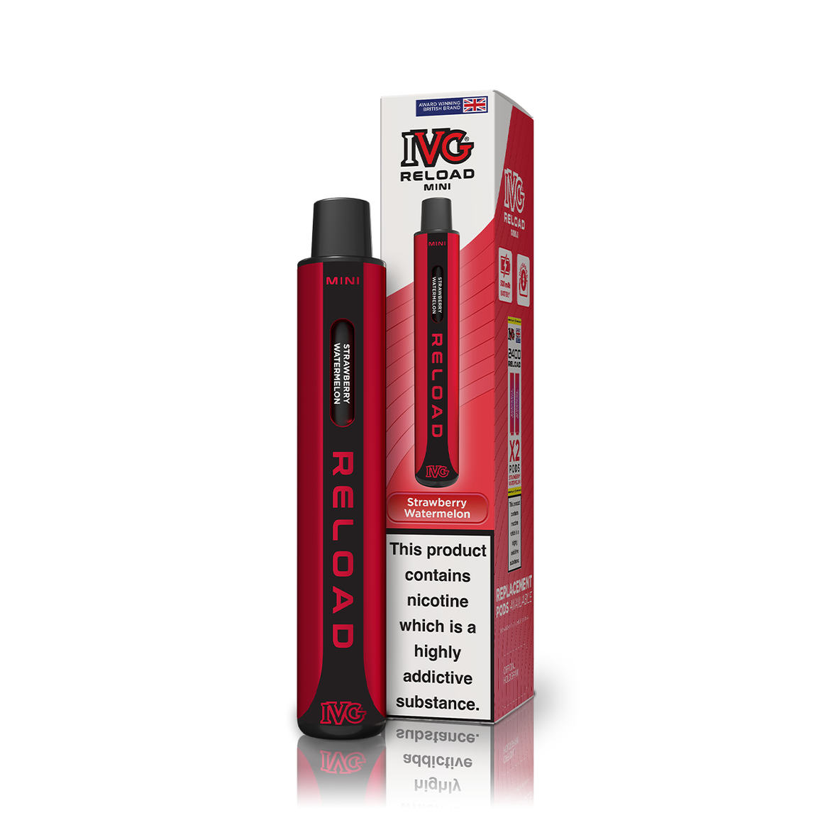 IVG RELOAD MINI KIT STRAWBERRY WATERMELON (10) Main image