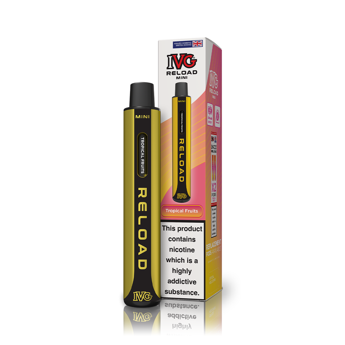 IVG RELOAD MINI KIT TROPICAL FRUITS (10) Main image