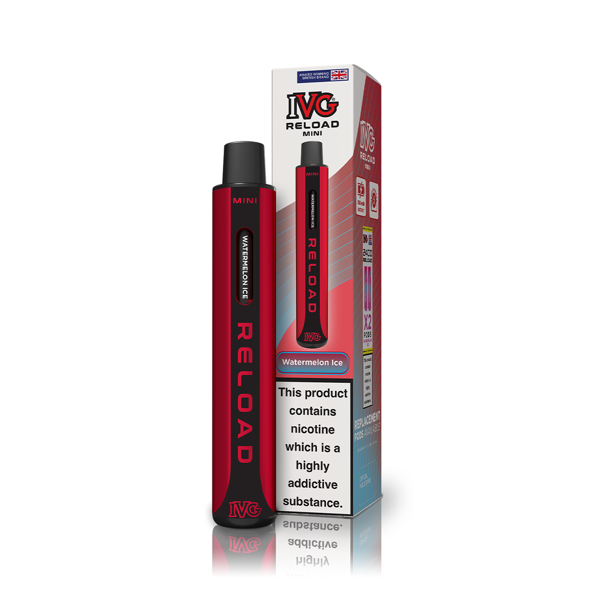 IVG RELOAD MINI KIT WATERMELON ICE (10) Main image
