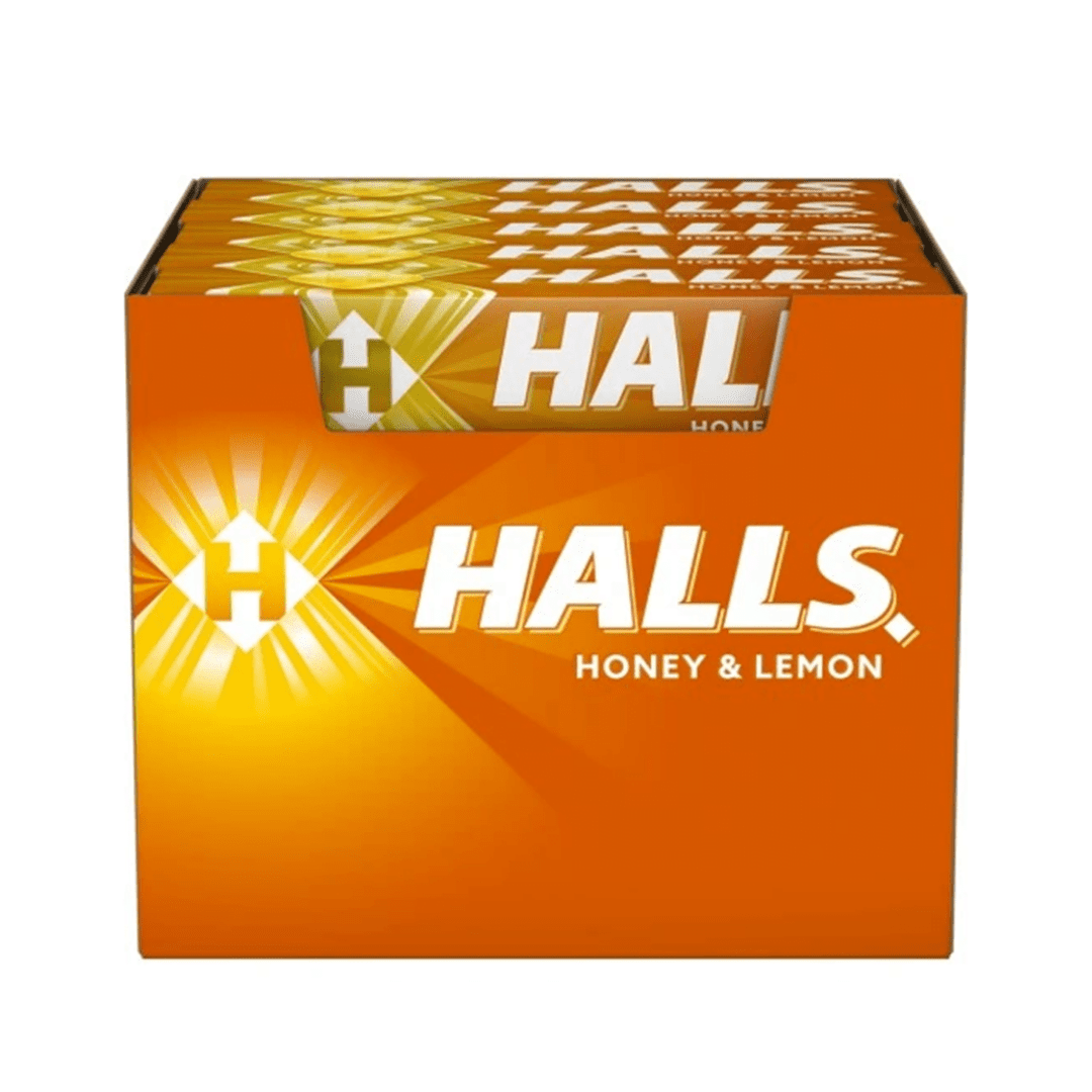Halls Honey & Lemon 33.5g 20 Pack