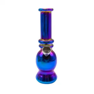 Mini Pocket Glass Waterpipe GLA-009 5" Approxmately Assorted Colour Main image