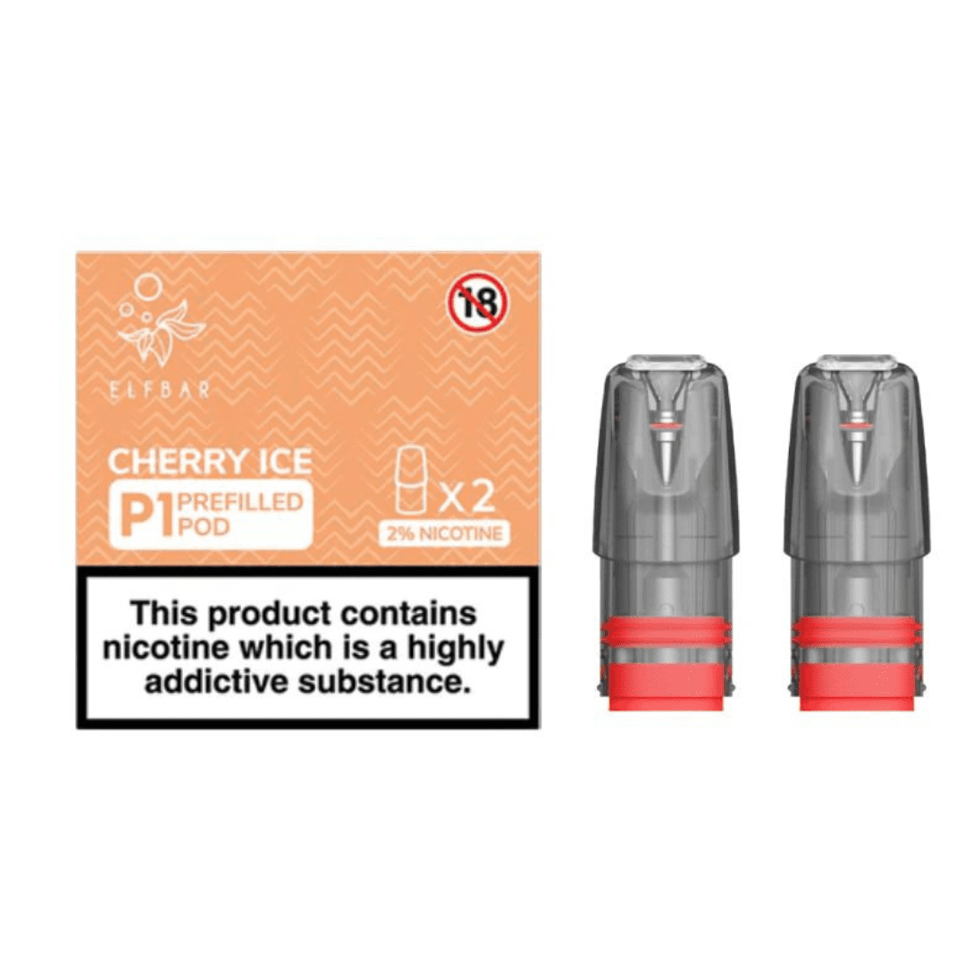 Elfbar Refilled Pod Cherry Ice 10 Pack Main image