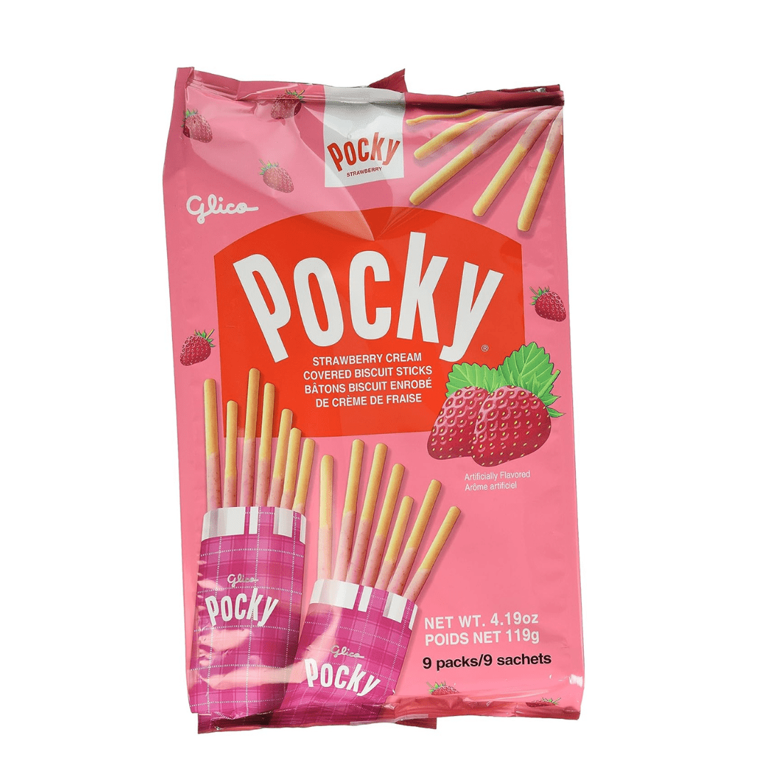 Pocky Strawberry Flavour 8 Pack Main image