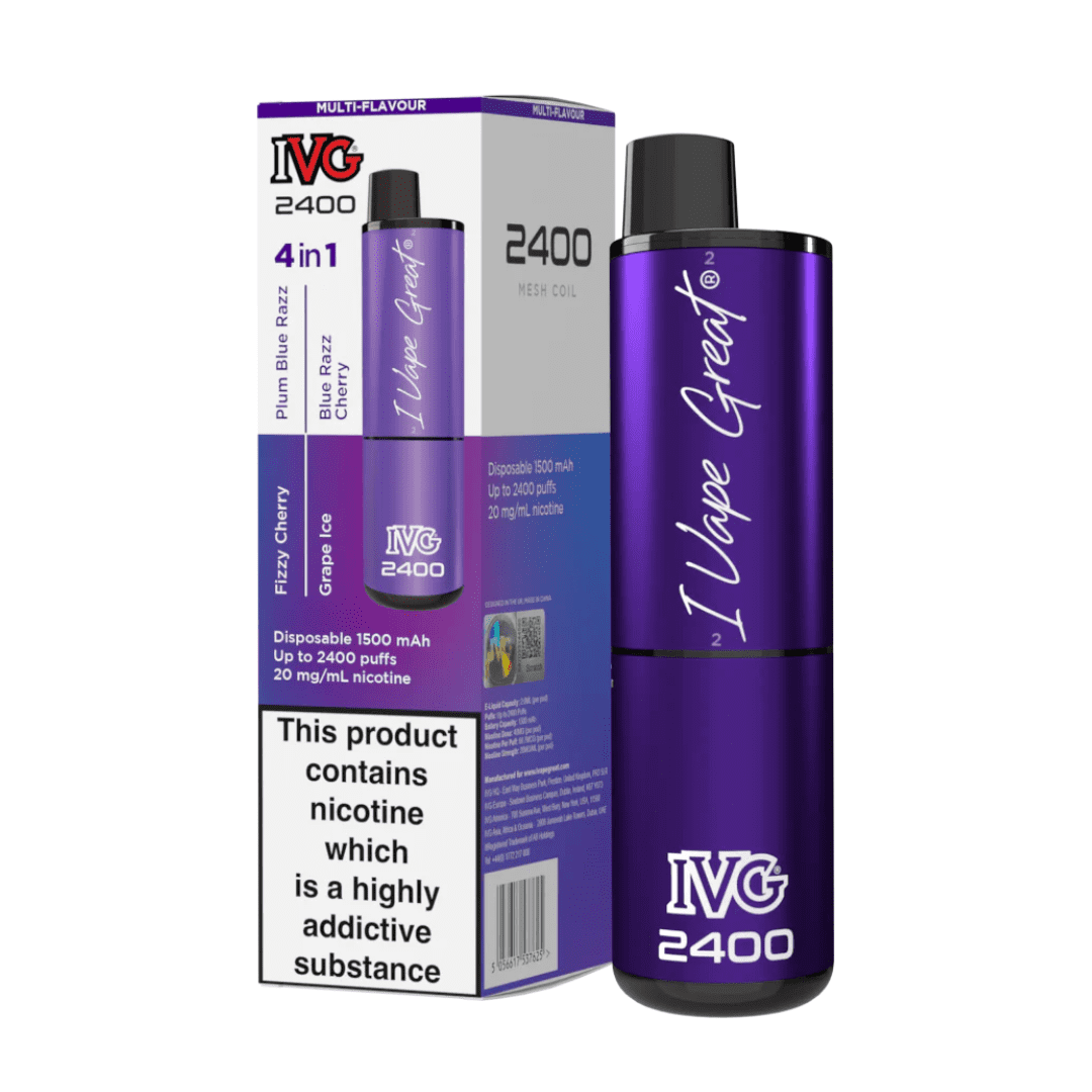 IVG 2400 Purple Edition Bar 5 Pack