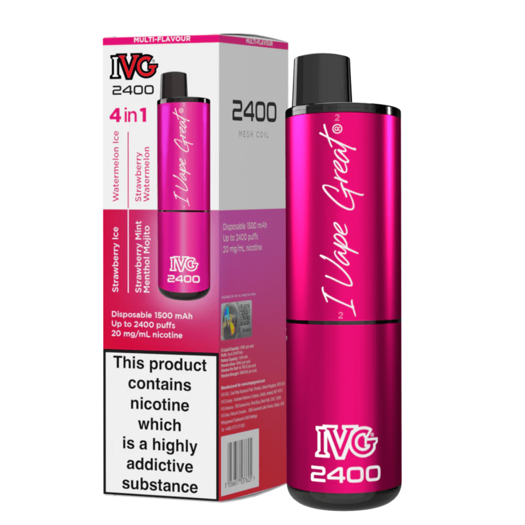 IVG 2400 Pink Edition Bar 5 Pack Main image
