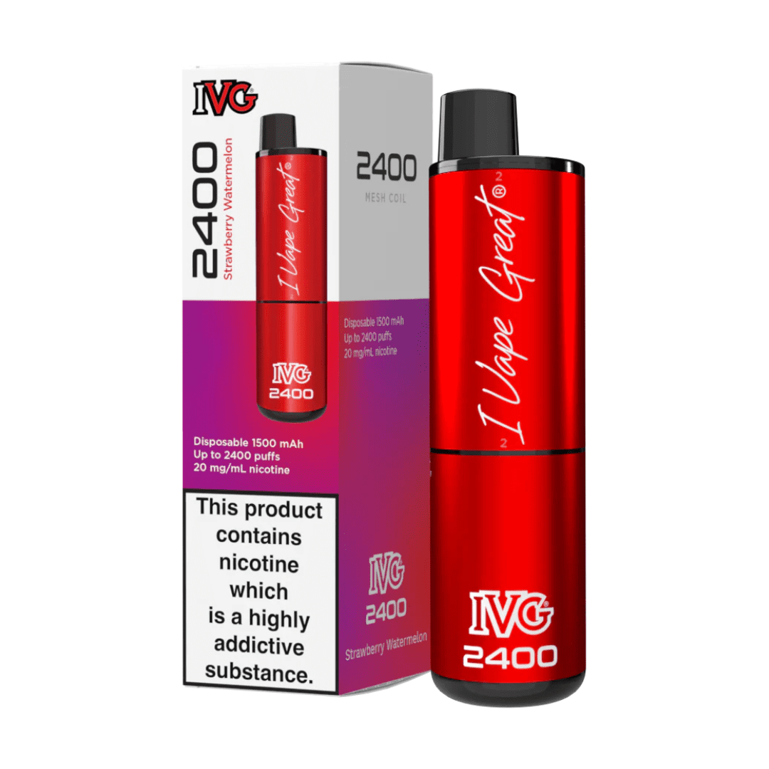 IVG 2400 Strawberry Watermelon Bar 5 Pack