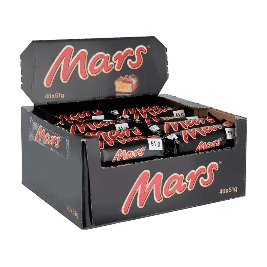 Mars Chocolate 51g 40 Pack