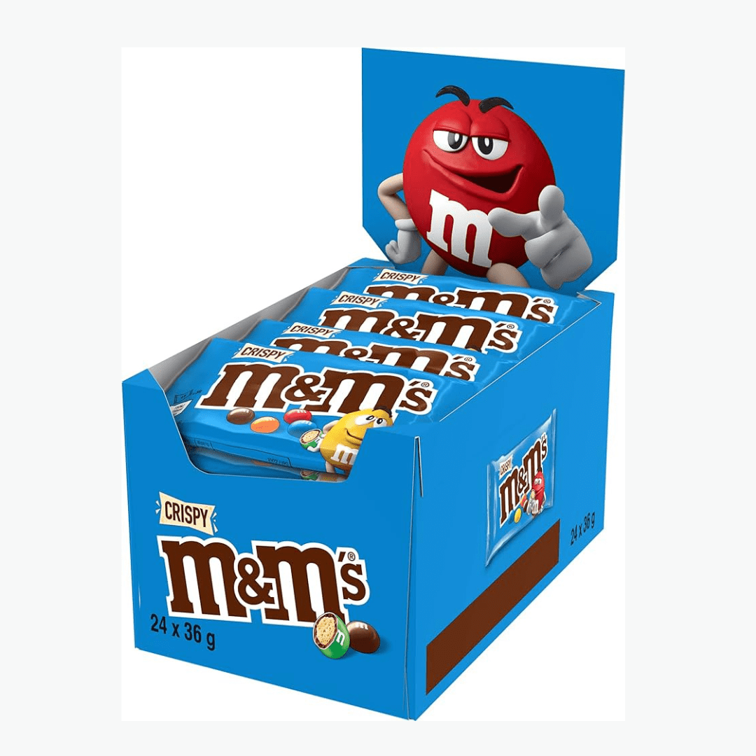 M&M Crispy Chocolate 36g 24 Pack Main image
