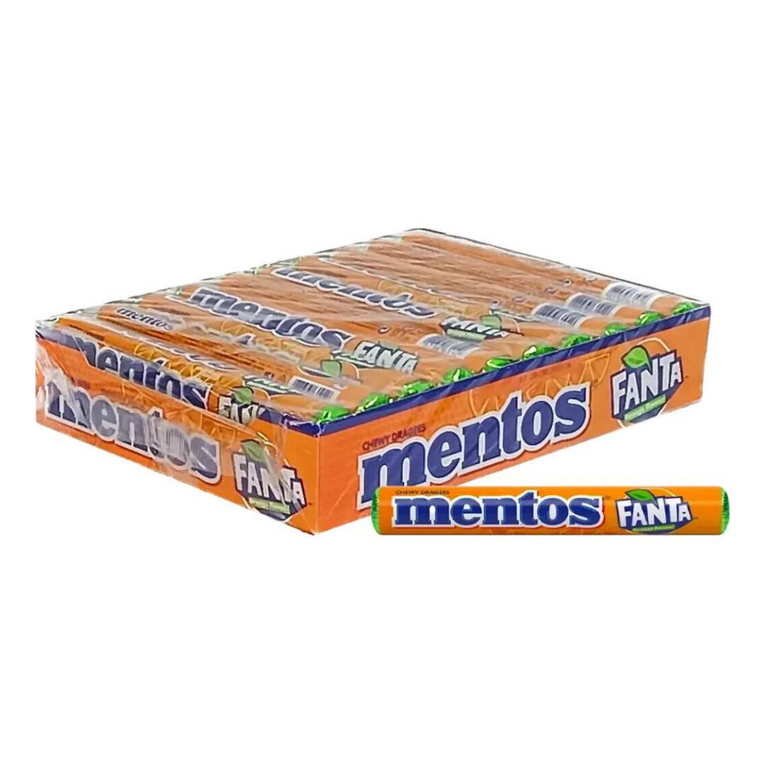 Mentos Fanta Orange Flavour 37.5g 20 Pack Main image