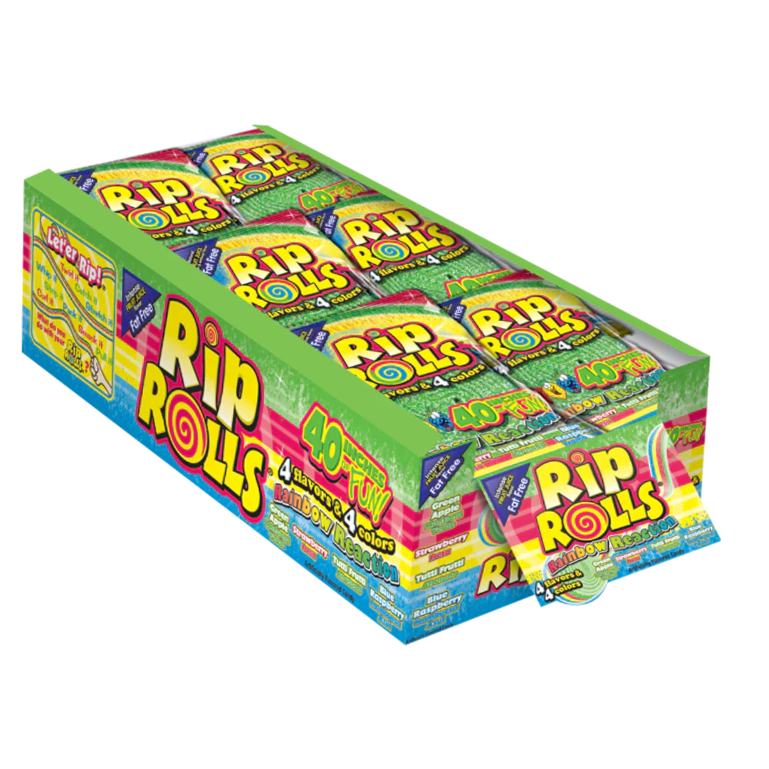 Rip Rolls Rainbow Reaction 40 Rolls Main image