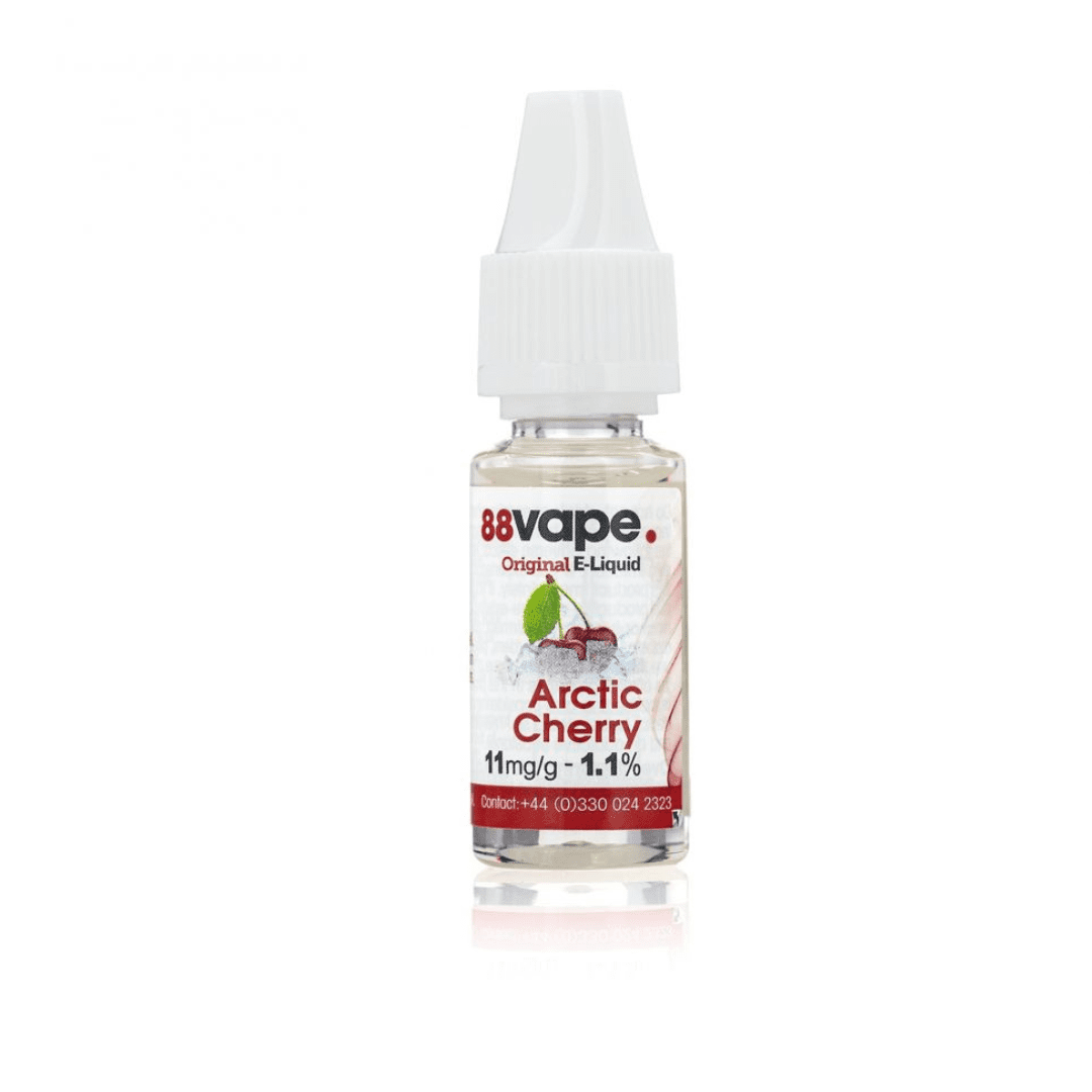 88 Vape E-Liquid Arctic Cherry 10ml 20 Pack - 11mg Main image