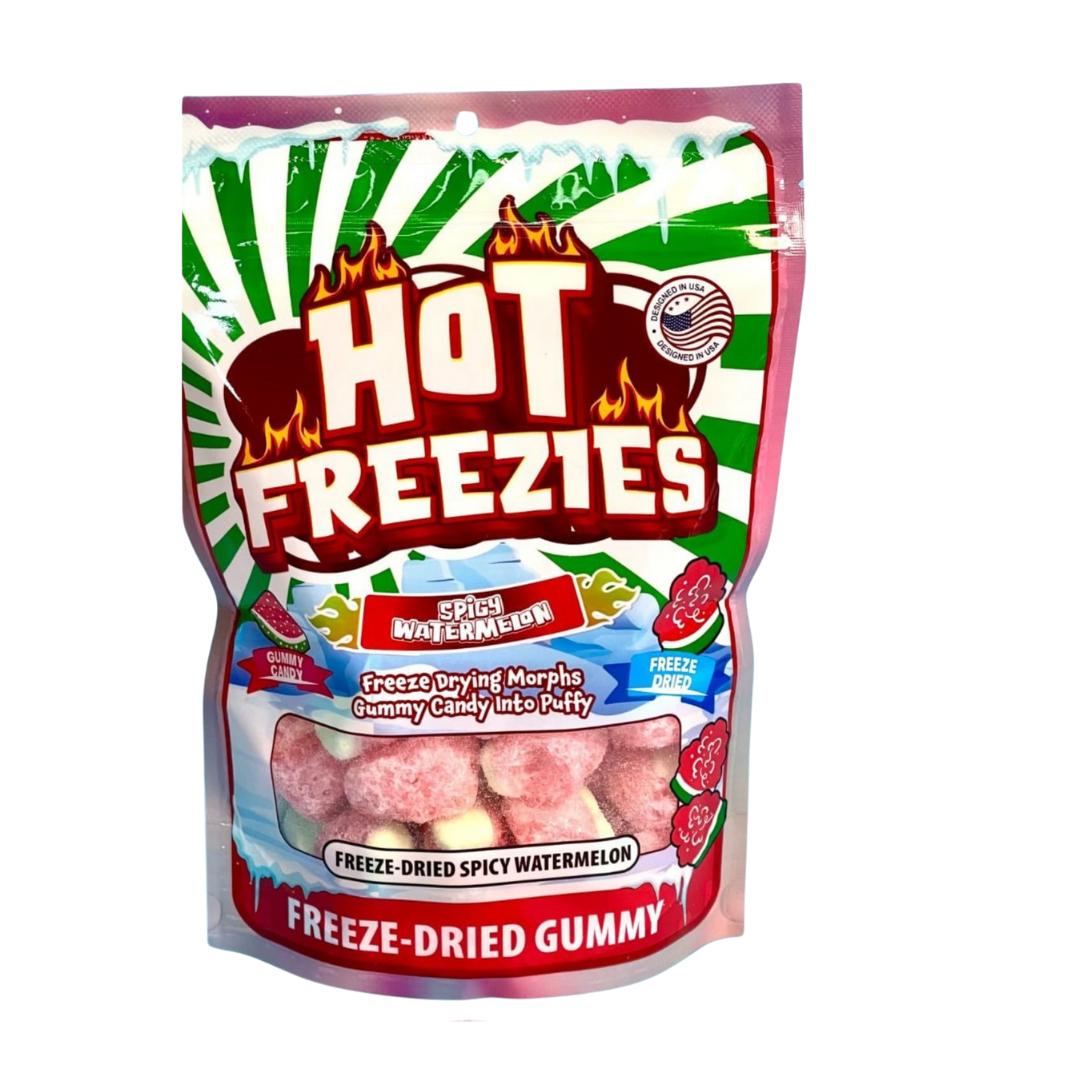 Hot Freeze Dried Gummy Spicy Watermelon 100g Main image