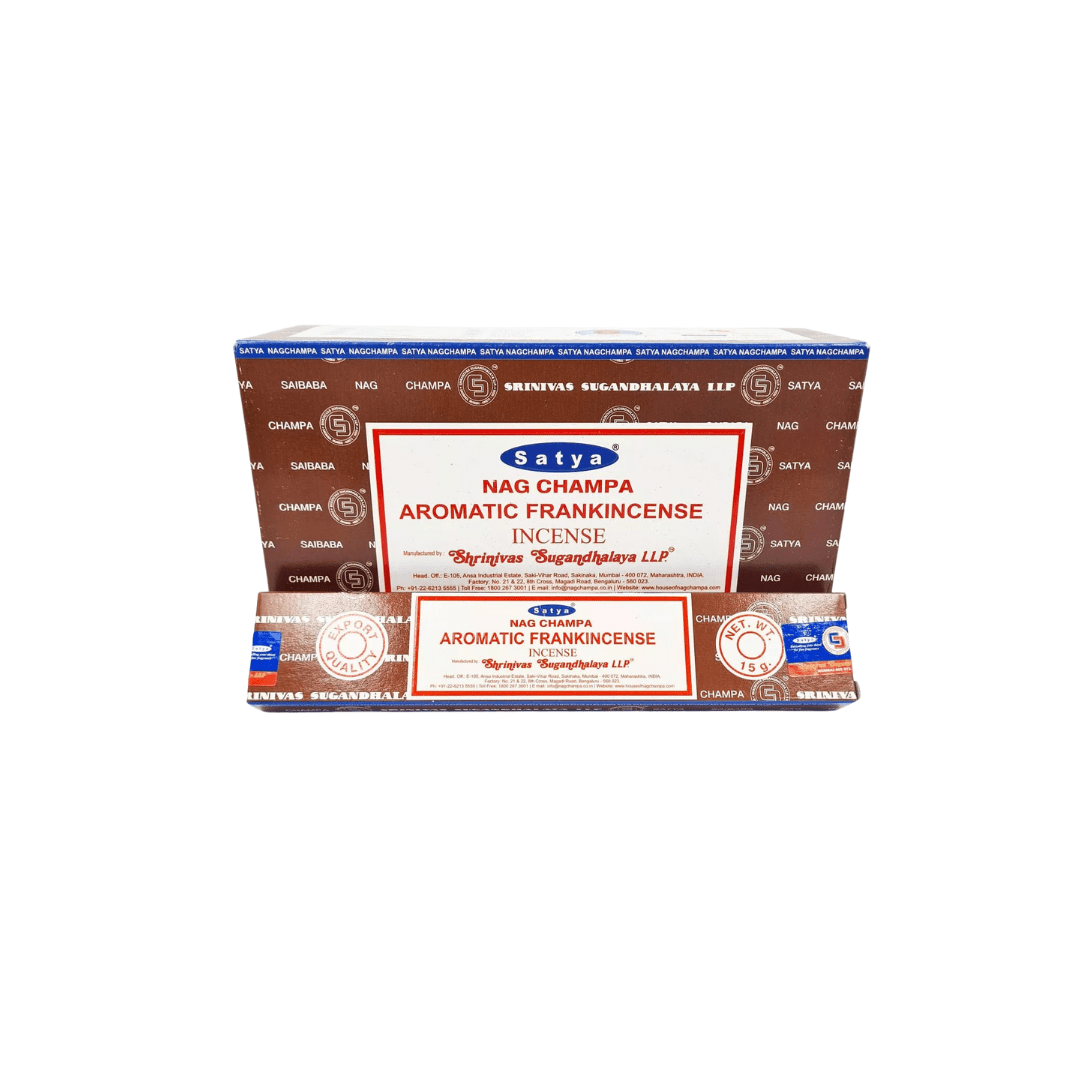 Satya Aromatic Frankincense Incense Stick 12 pack Main image