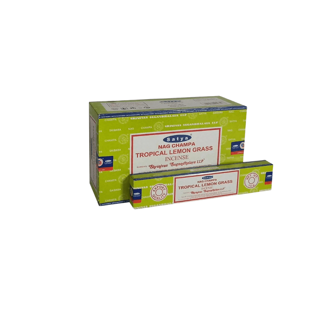 Satya Tropical Lemon Grass Incense Stick 12 pack Main image