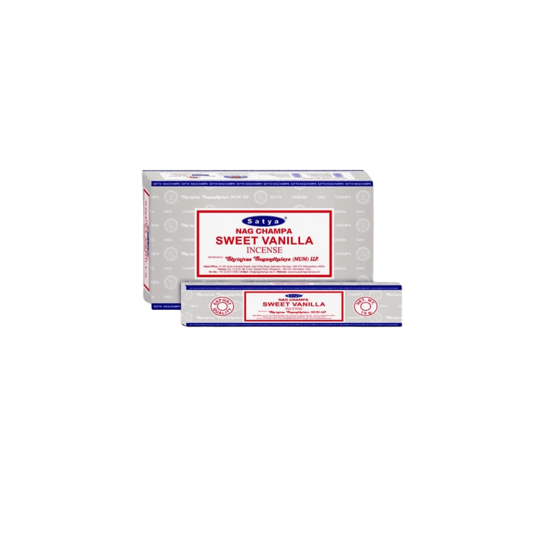 Satya Sweet Vanilla Incense Stick 12 pack