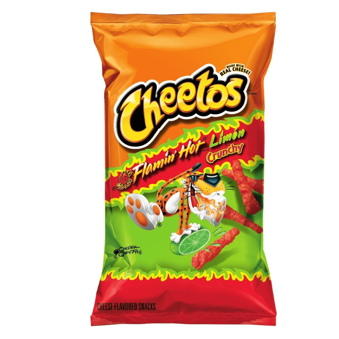 Cheetos Flamin Hot Limon Crunchy (Flaming Hot Lime) 10x 226.8g Main image