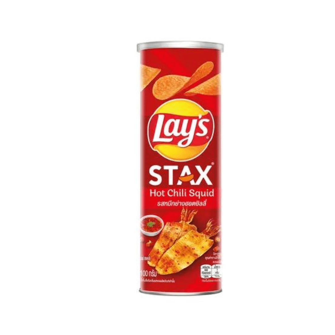 Lay's Stax Hot Chili Squid 100g Main image