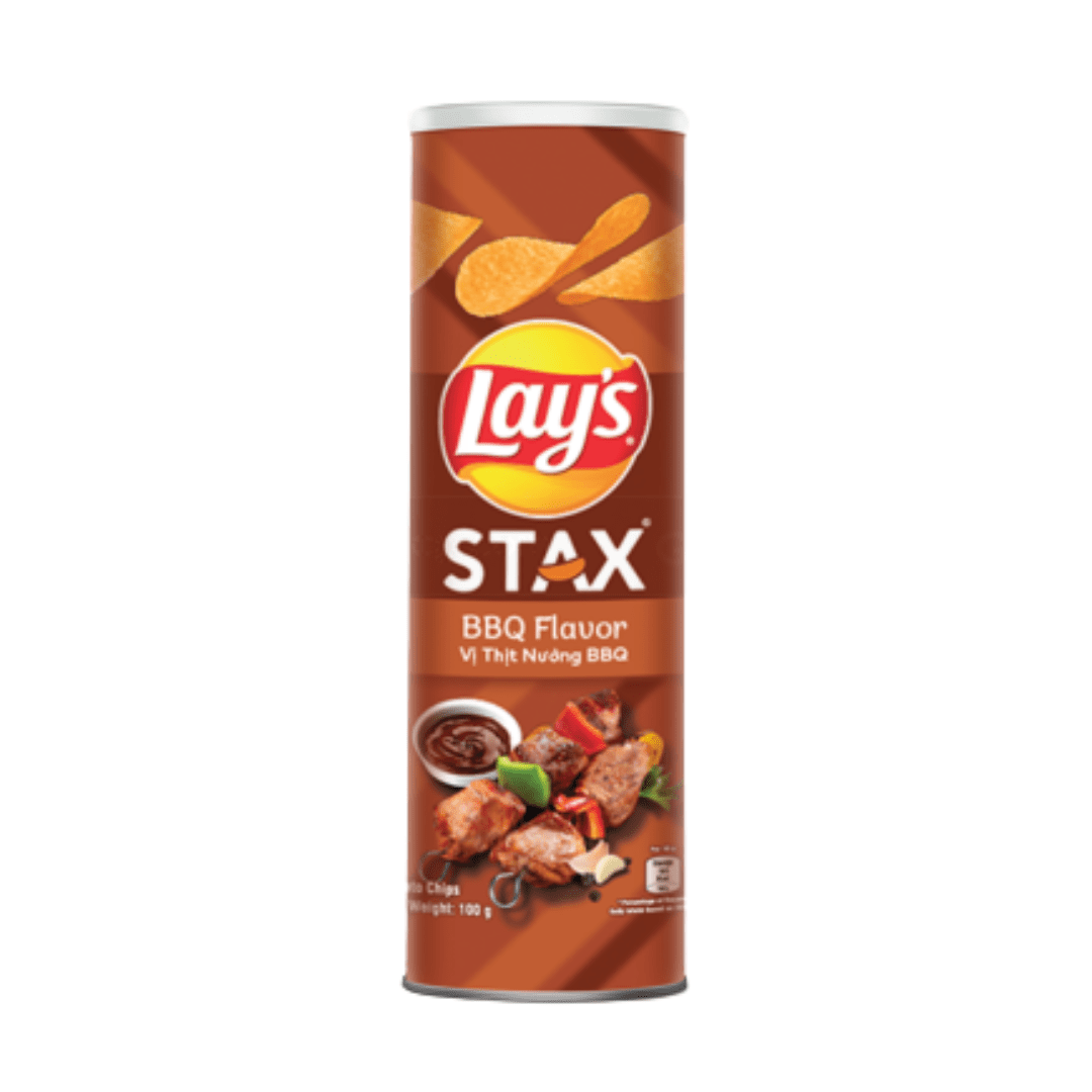 Lay's Stax BBQ Flavour 100g Main image