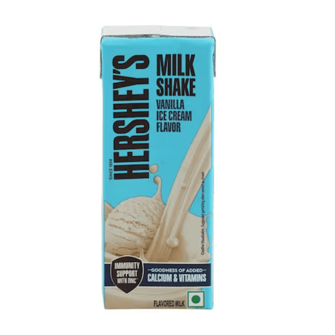 Hershey's Vanilla Ice Cream Flavoured Milk Shake 180ml 30 Pack Main image