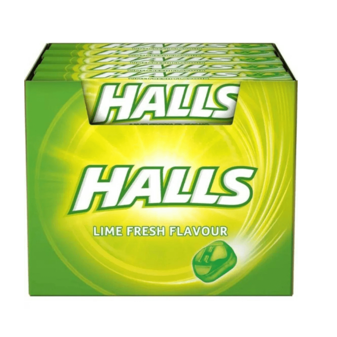 Halls Lime Fresh Flavour 33.5g 20 Pack Main image