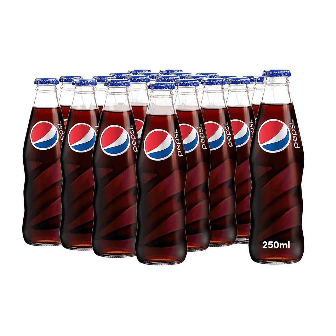 Oman Pepsi 250ml Glass Bottle 24 Pack Main image
