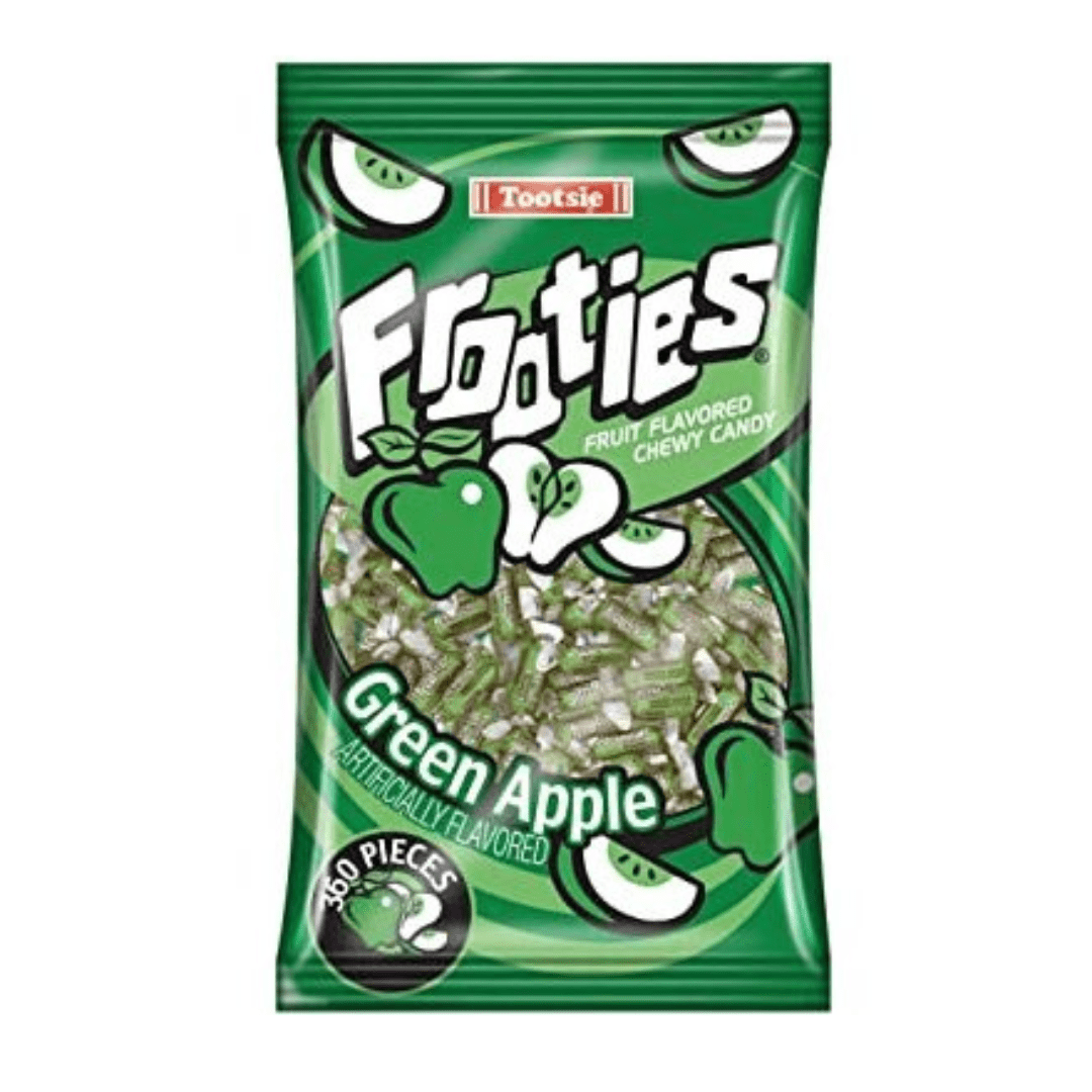 Tootsie Frooties Green Apple 1.1Kg Peg Bag Main image