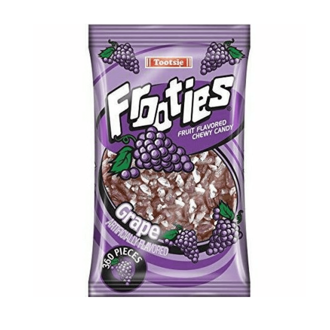 Tootsie Frooties Grape 1.1Kg Peg Bag